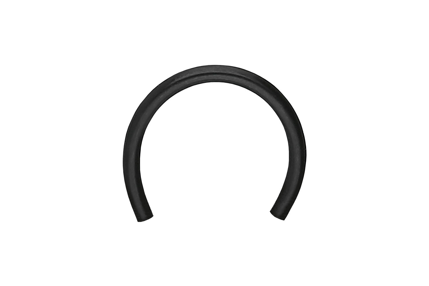 PTFE Hufeisenring Piercing ohne Kugeln